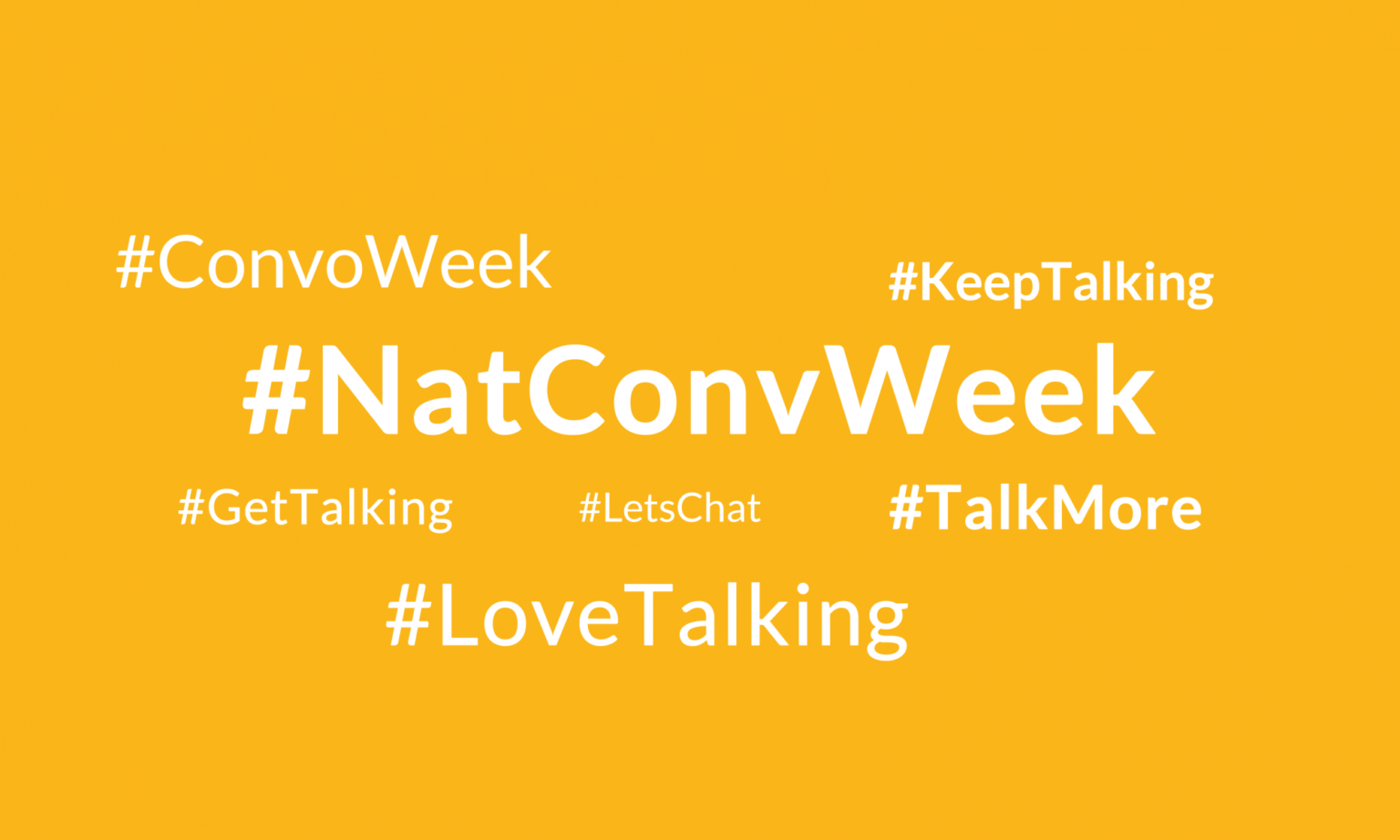 Get Involved National Conversation Week